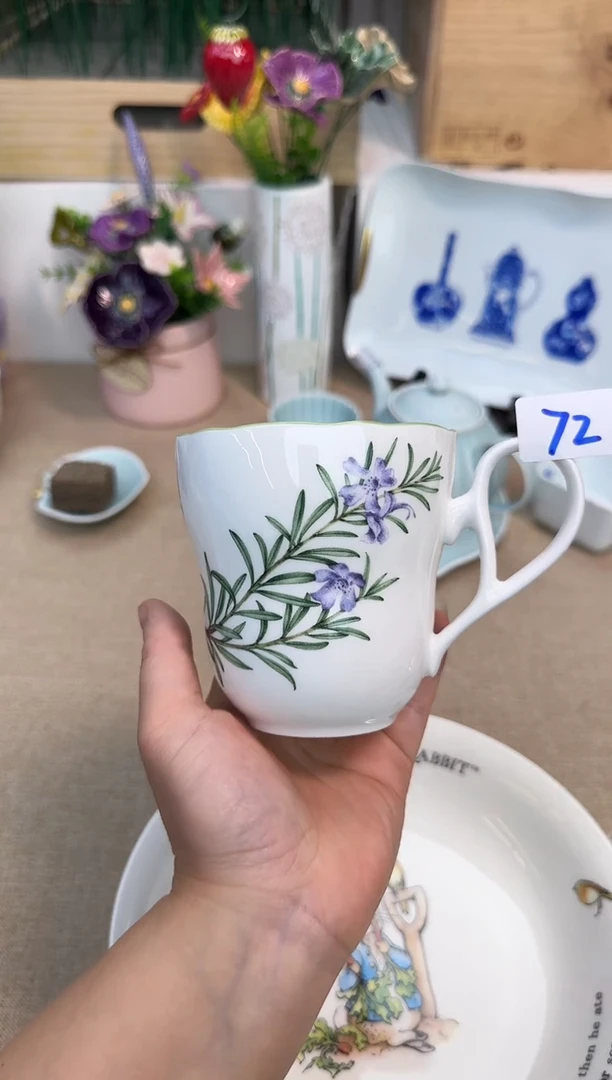 瓷片辰辰的瓷器好看到爆