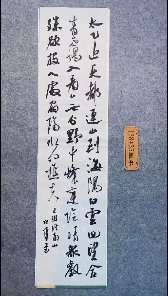 书法131中书协 杜潇书法放漏