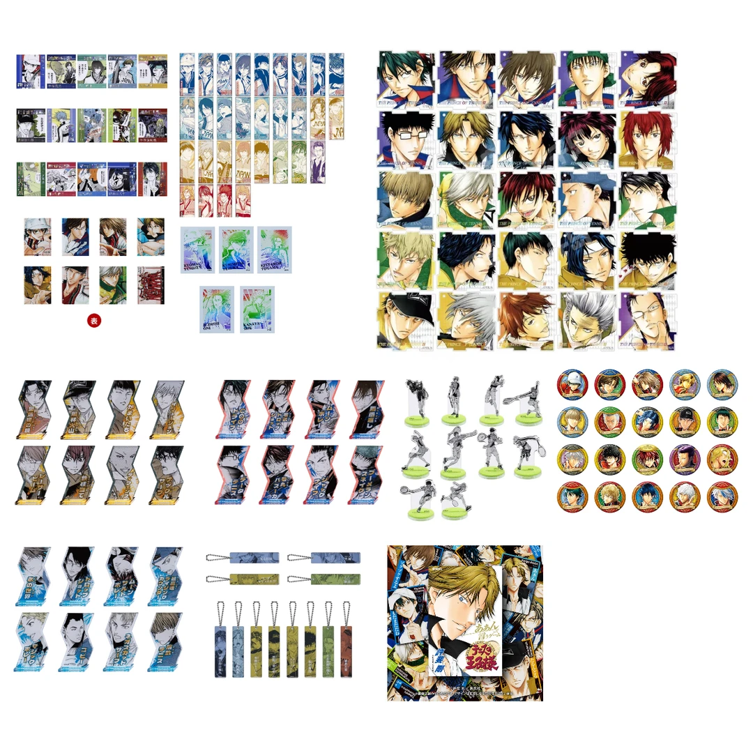 网球王子 名言条原画日谷吧唧徽章立牌亚克力挂件正品潮玩盲盒