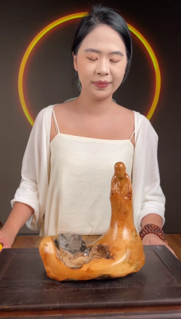 柏木（崖柏）手工摆件,先抢先得! 编号:151