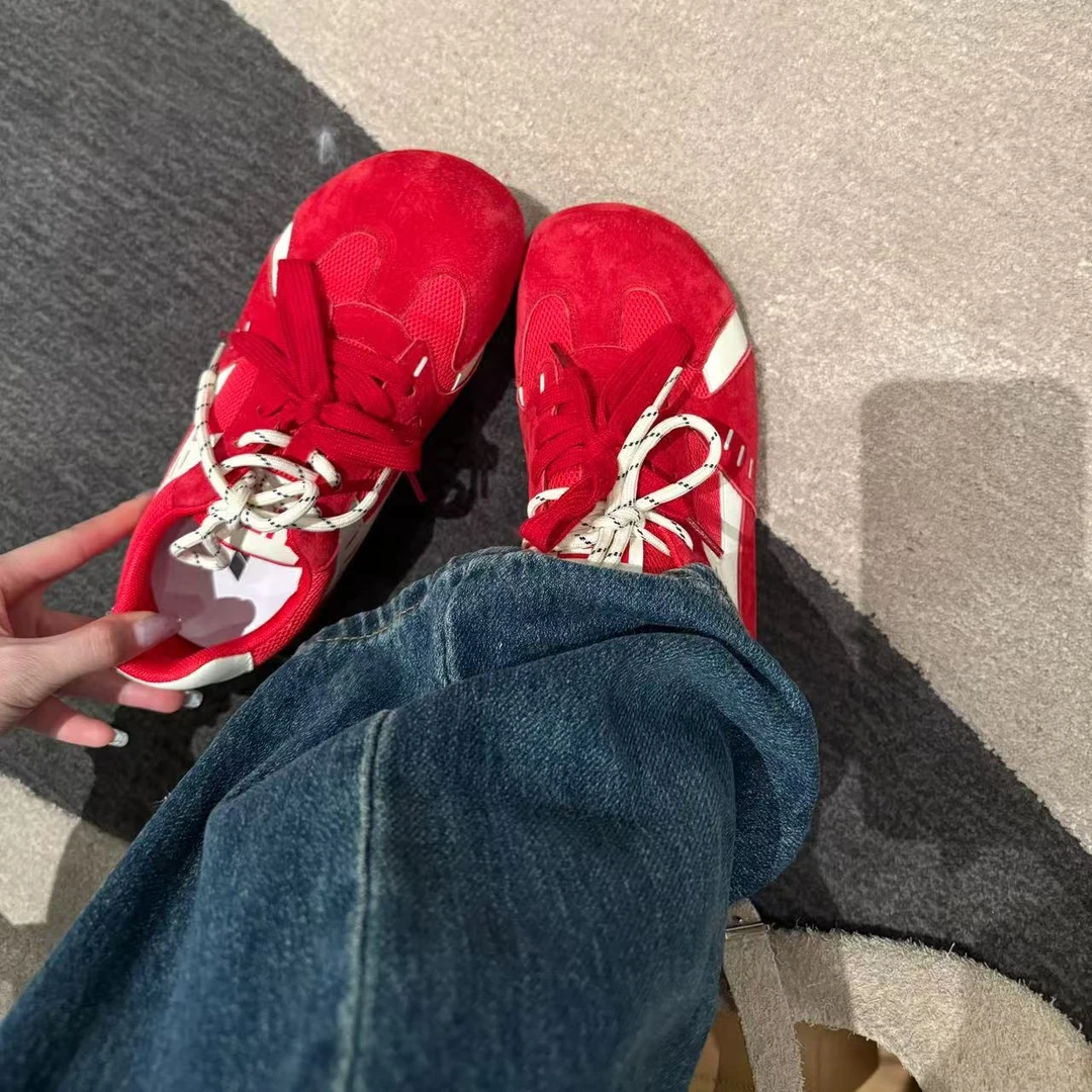 【小美同款】H55-海盐橘子糖｜4cm～心机增高芒果头德训鞋15-2247