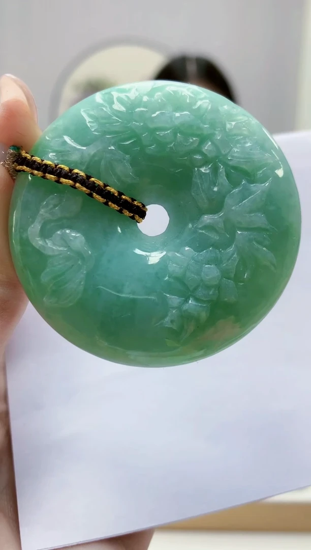 未镶嵌定制翡翠4812jw-毛货挂件54