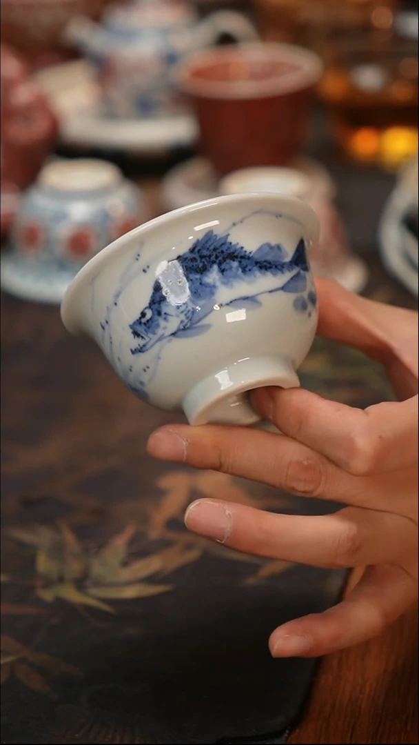 康亭守艺鳜鱼压手杯
