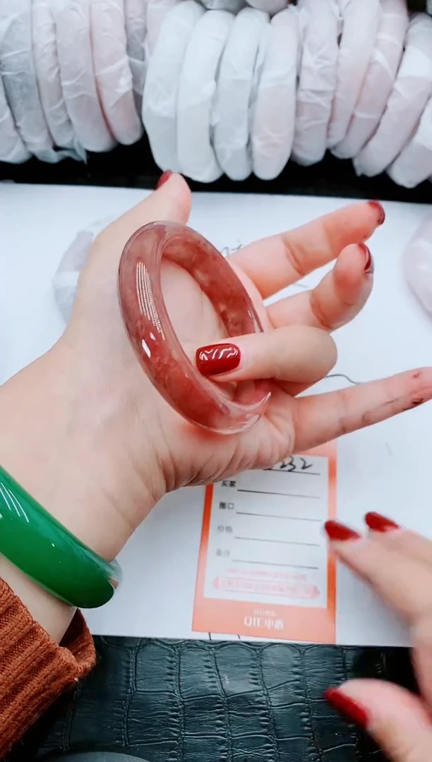 【闪购商品】石英质玉手镯未镶嵌S232-53-54