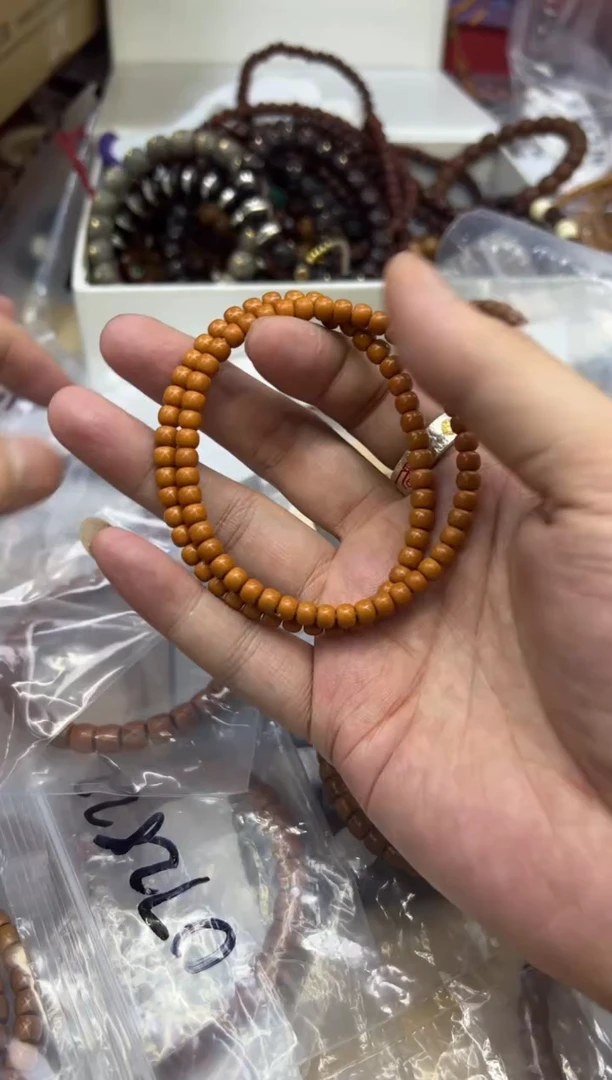 手串橄榄核090113老挝核尖卡5