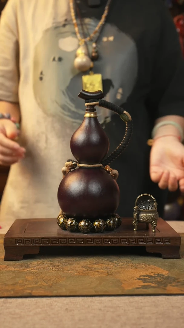 144大漆一物一拍记葫堂出品[不带手串】