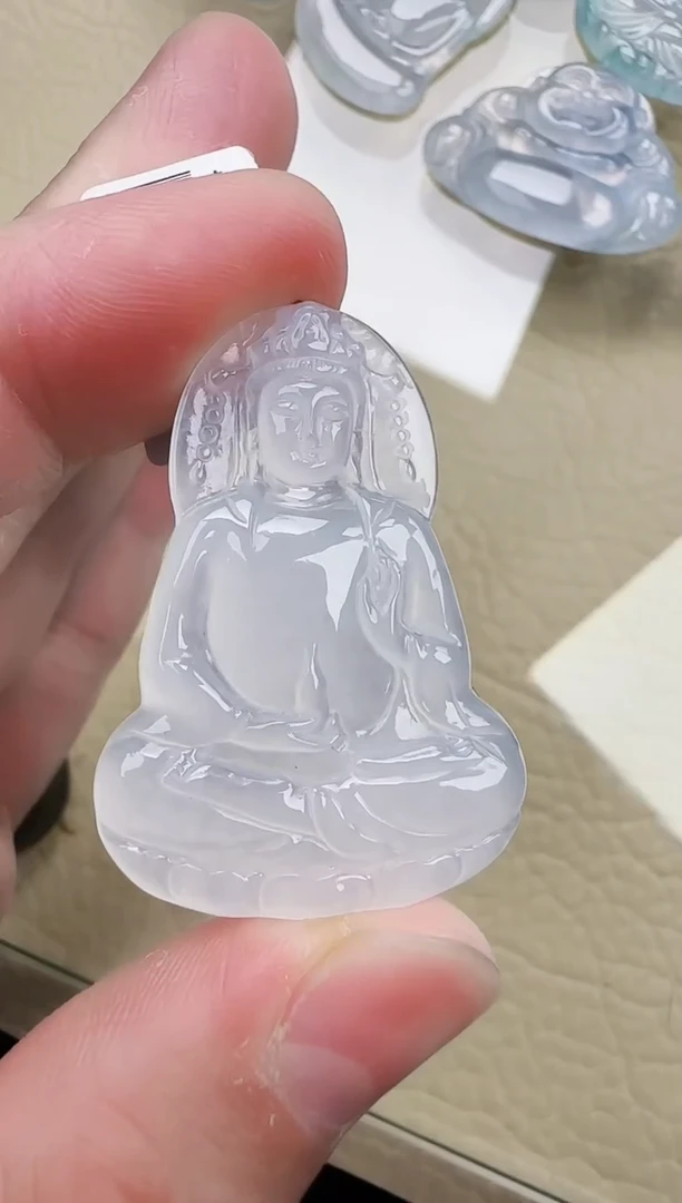 颈饰未镶嵌翡翠缅甸翡翠a货