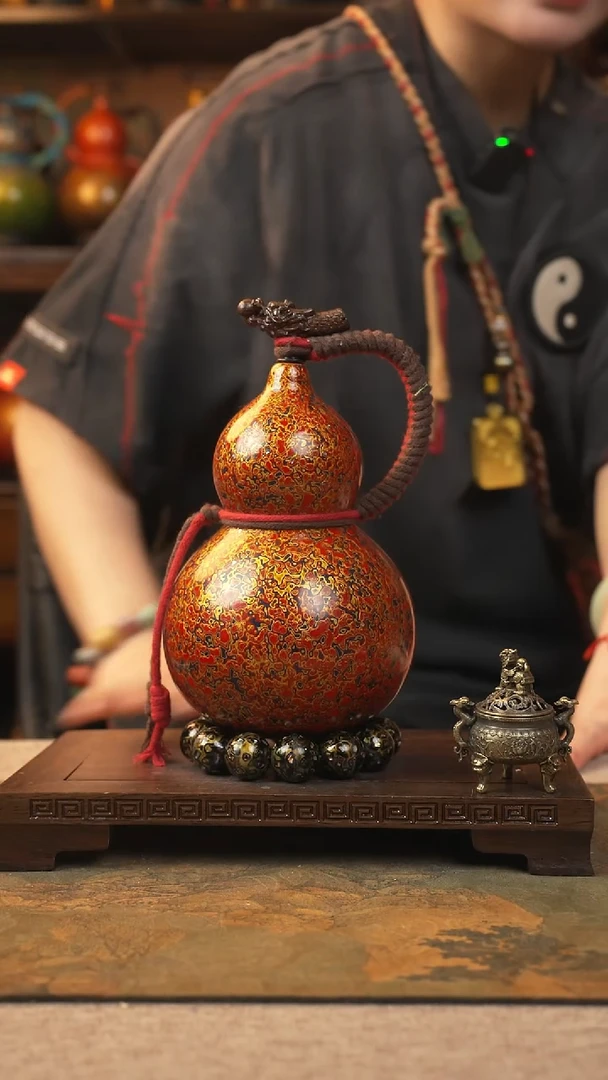 144大漆一物一拍记葫堂出品【不带手串】