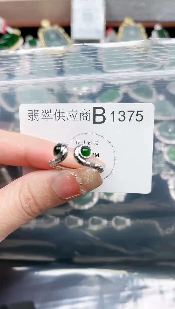 【闪购商品】翡翠颈饰未镶嵌1375赠皮绳