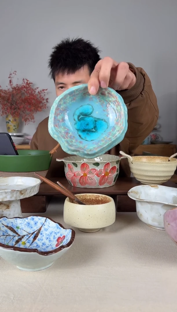 陶瓷101手作粗陶餐具1个装