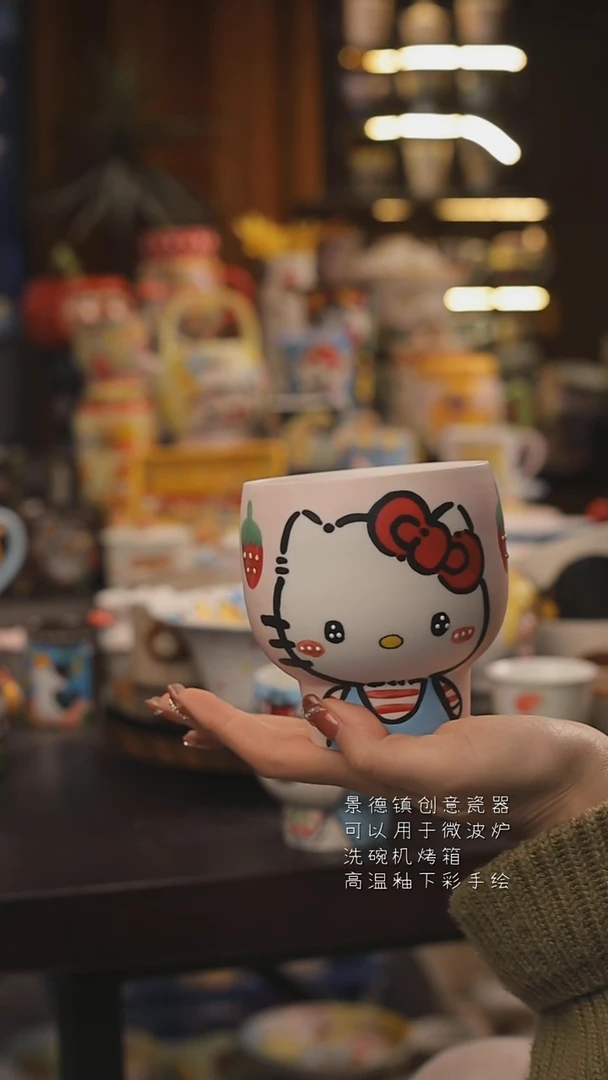 景德镇釉下彩绘设计师款式陶瓷