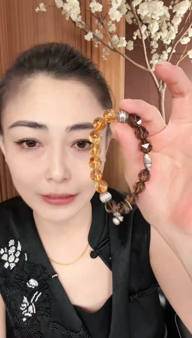 银S925镶嵌手串水晶手串