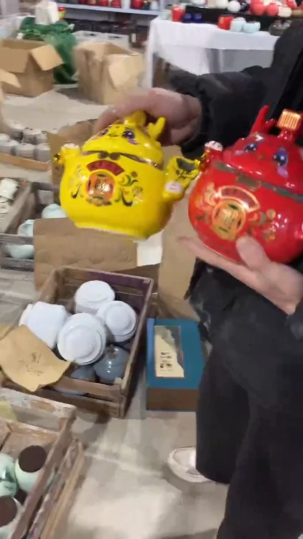 【闪购商品】摆件陶瓷茶叶罐罐密封罐