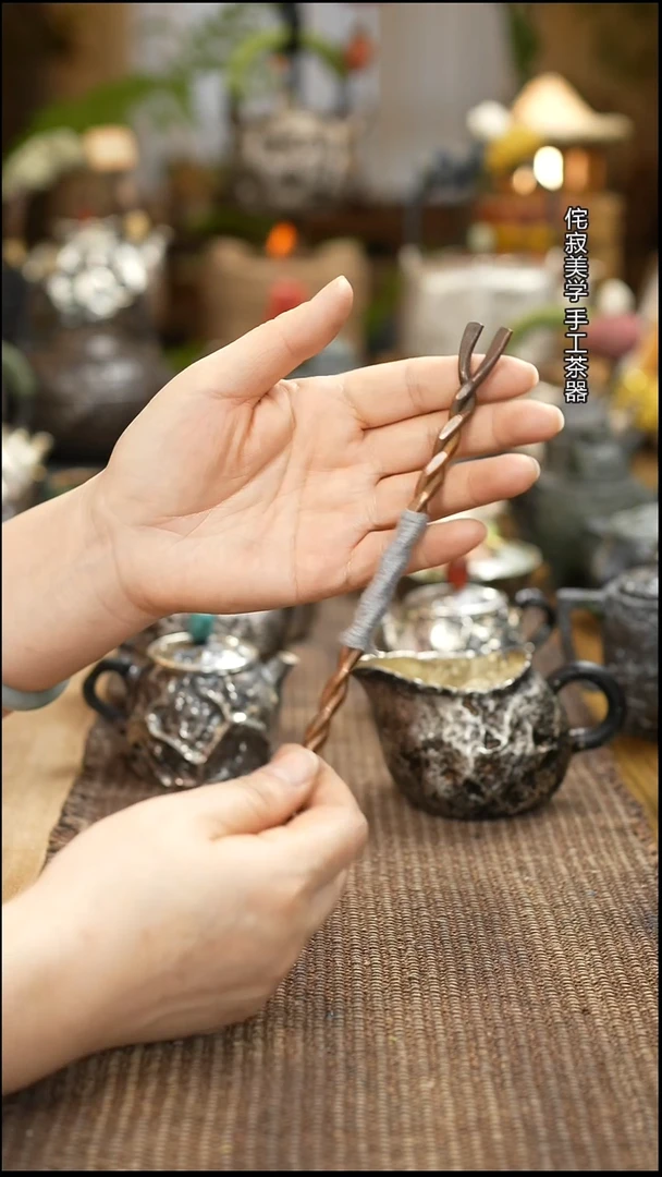 纯手工铜壶叉。。。