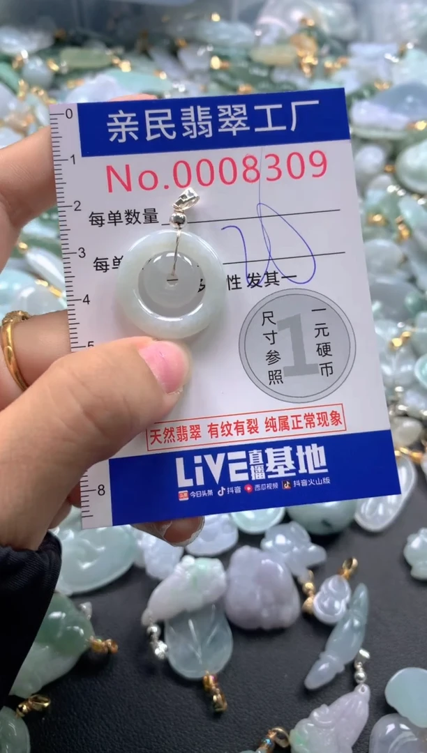 颈饰未镶嵌翡翠8309