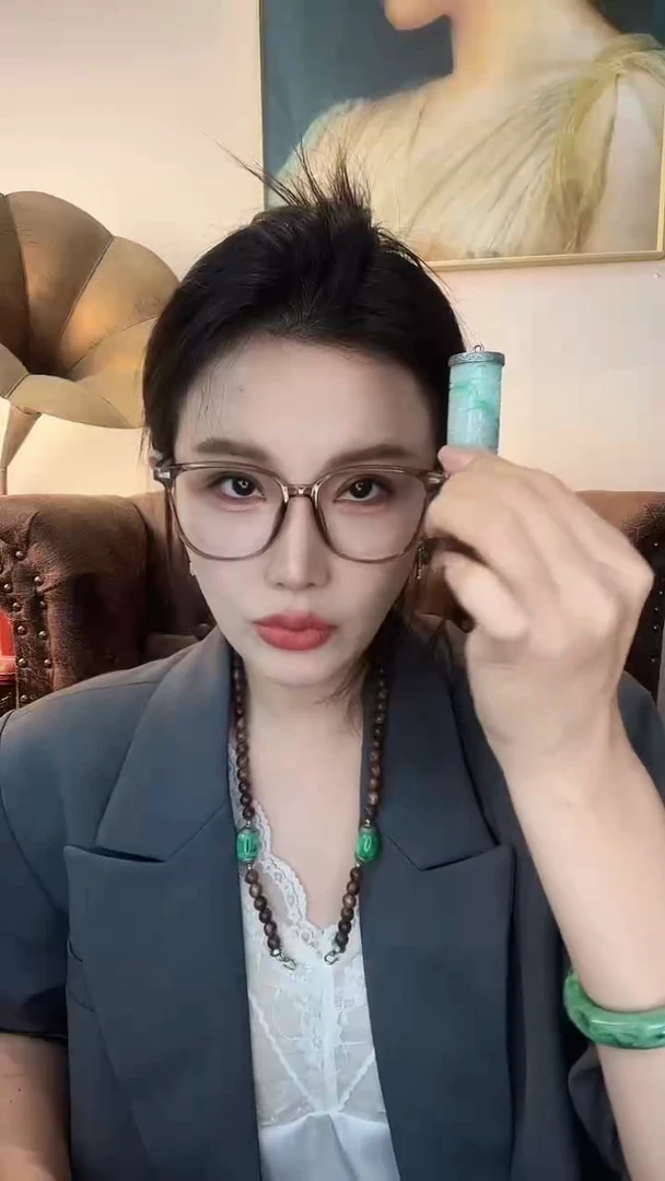 颈饰未镶嵌翡翠灵*翡翠E812