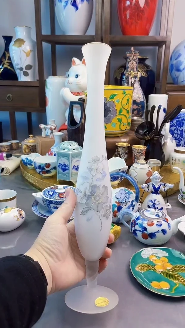 瓷片日产手作琉璃花器