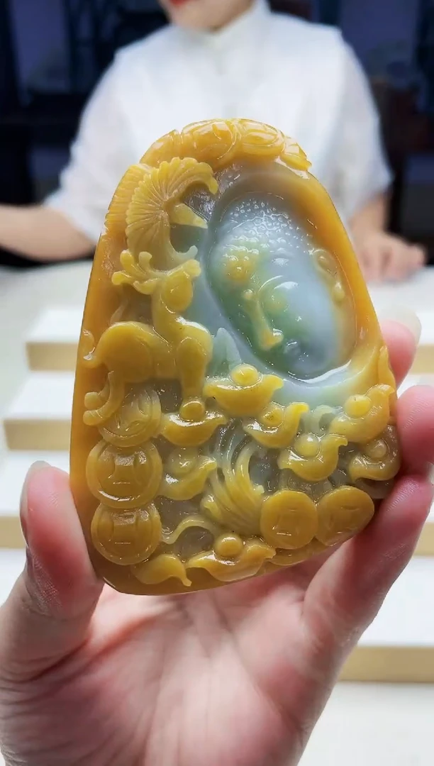 未镶嵌定制翡翠毛货09230208