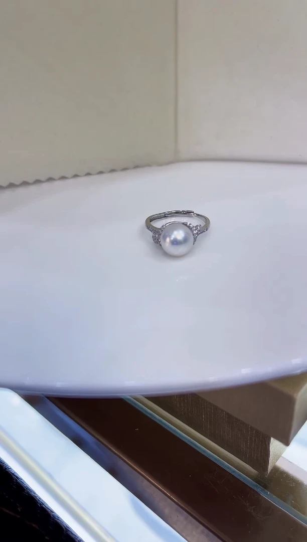 海水珍珠戒指未镶嵌戒指