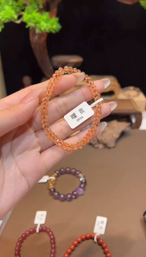 【闪购商品】水晶手链未镶嵌手饰@@0934