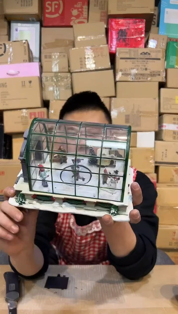 【闪购商品】杯滑雪场音乐摆件