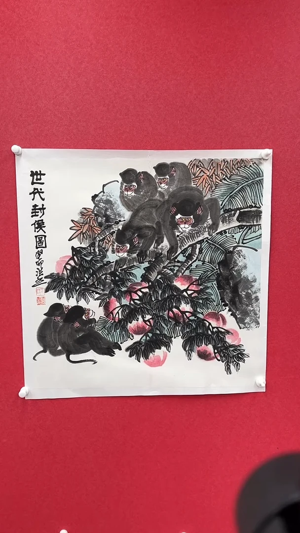 国画精美国画作品