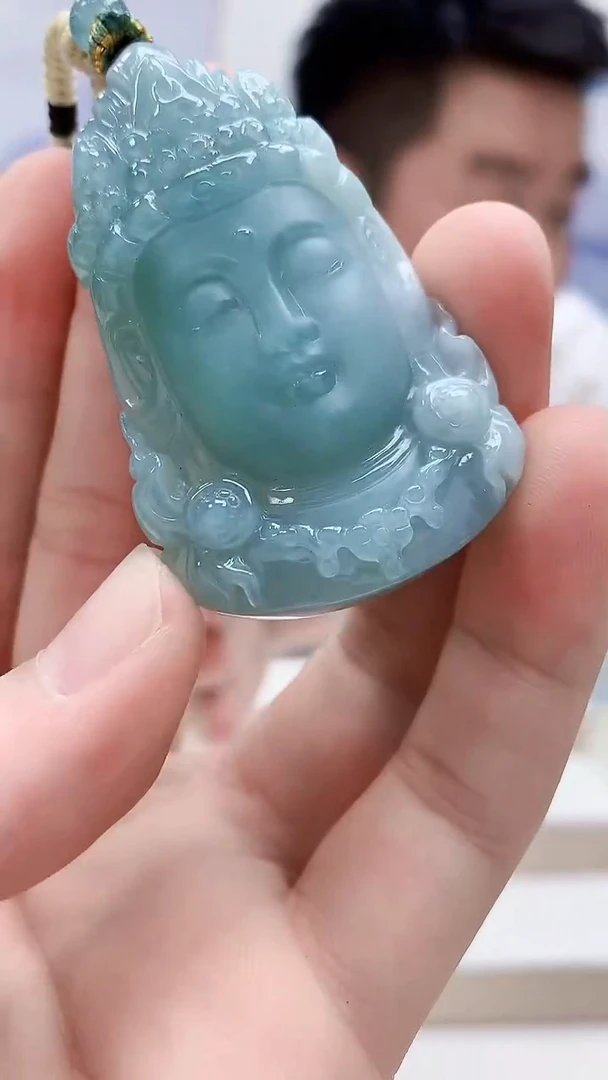 未镶嵌定制翡翠5028bb-毛货挂件111