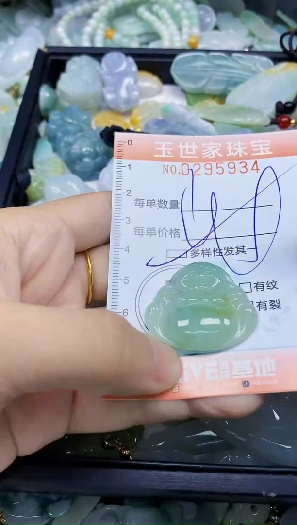 翡翠未镶嵌颈饰闪购0295934多样性发其一