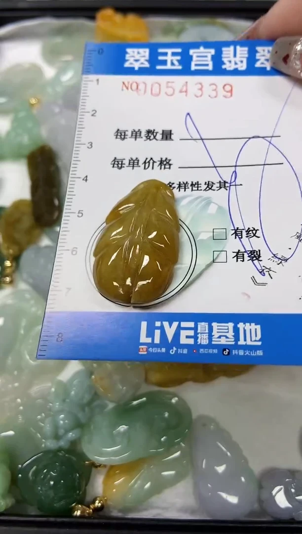 【闪购商品】翡翠颈饰未镶嵌闪购商品0054339