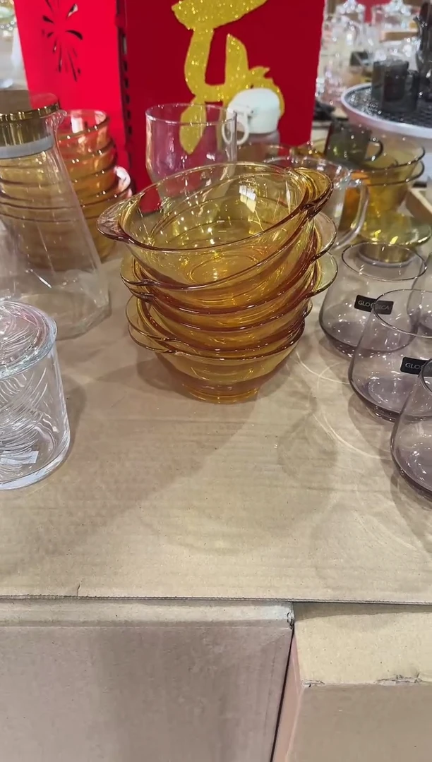 【闪购商品】水晶玻璃无盖款青苹果直播价*6