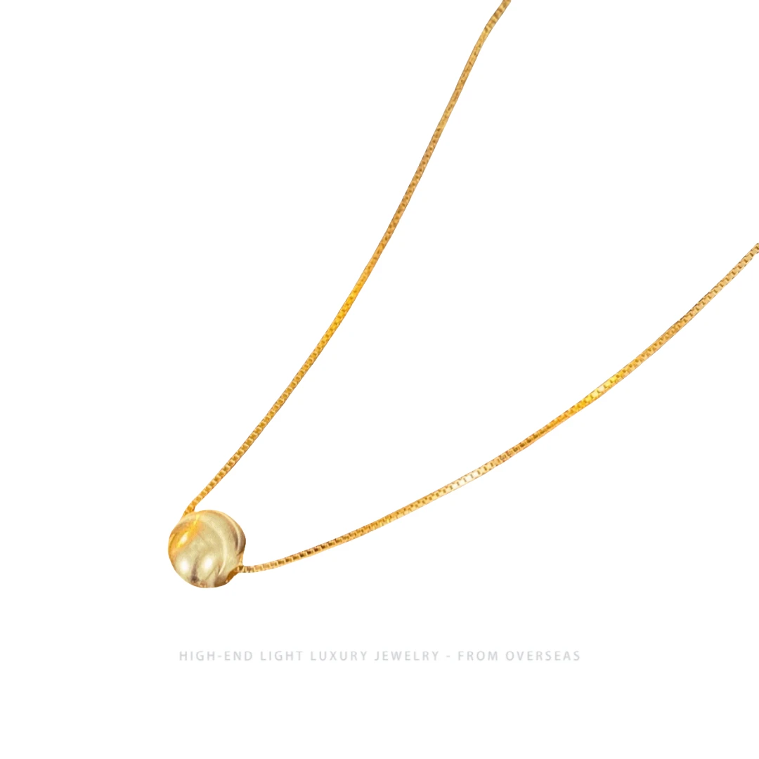 坠链均925银 镀K金D0487法★【时来运转】夏OCGA 欧斯伽斯项链