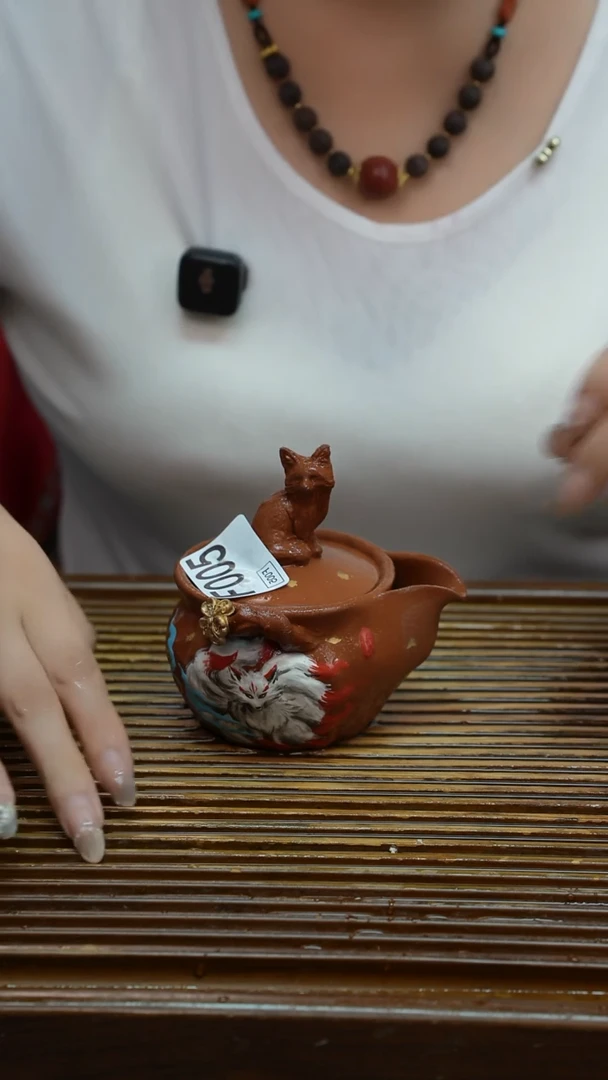 万古烧粗陶手工茶具