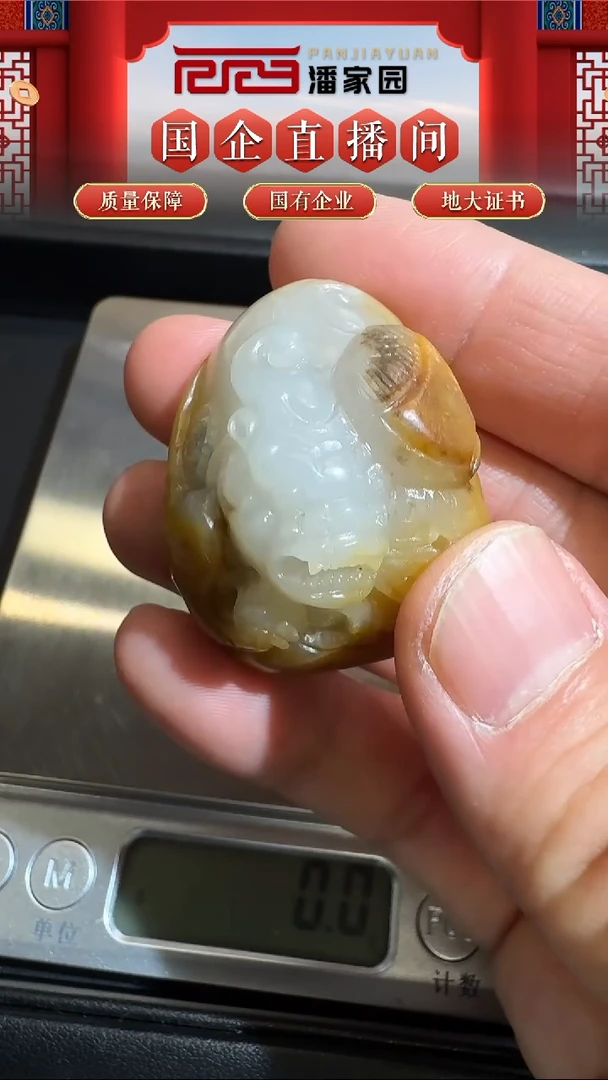 颈饰未镶嵌和田玉304-LSY-1204-和田玉-貔貅-新疆-38*37*21mm-