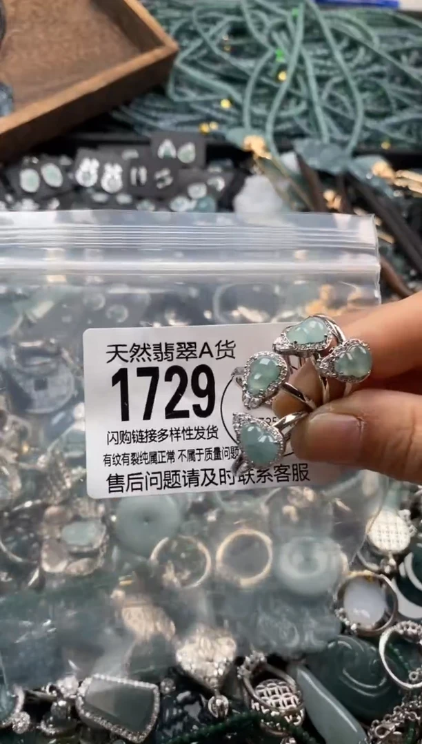 【闪购商品】翡翠颈饰未镶嵌多样性发其一1729