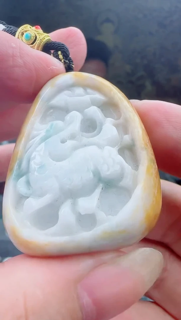 翡翠未镶嵌颈饰多样性随机发一件