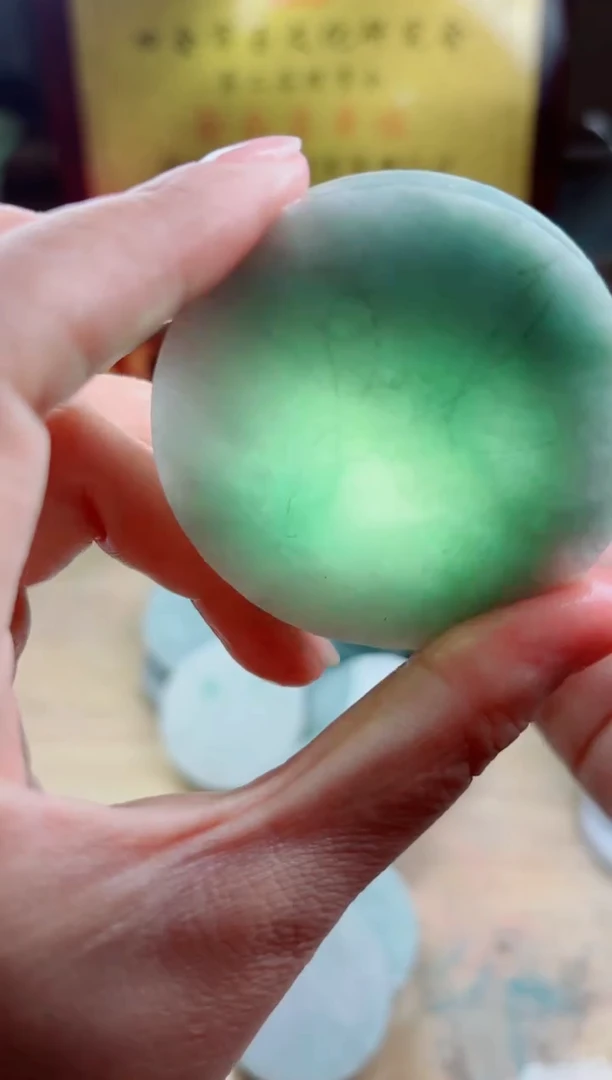 翡翠挂件未镶嵌A货曹璀347