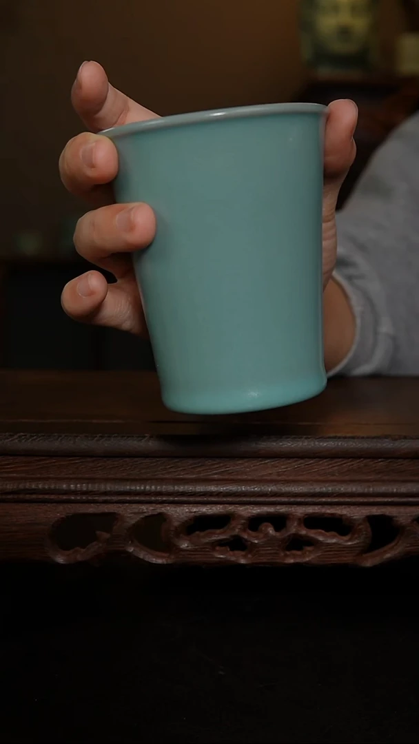 摆件仿古手工可乐杯