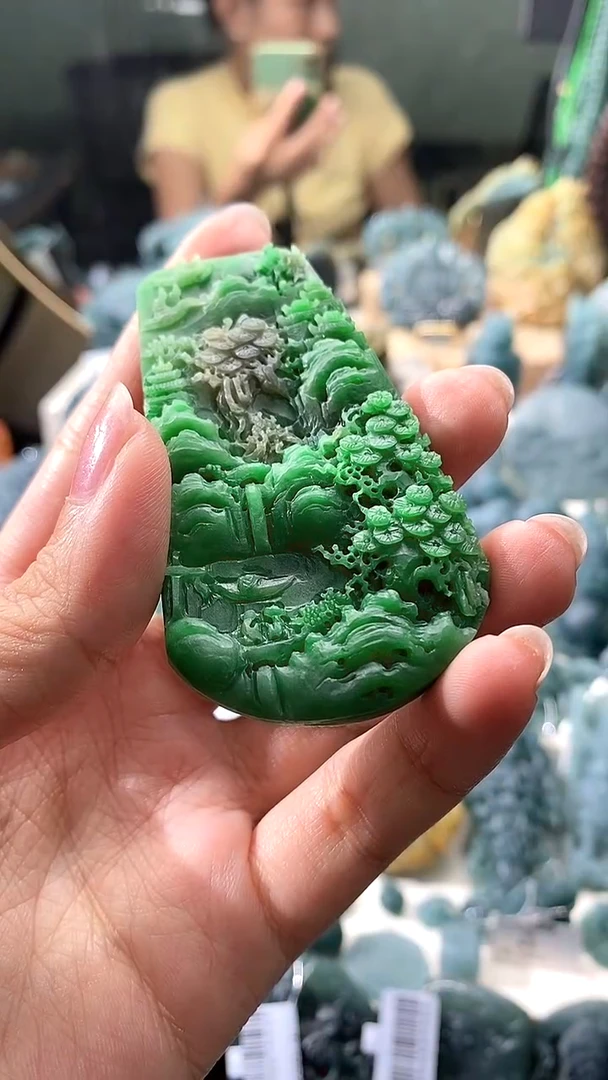 未镶嵌定制翡翠@*翡翠毛货不退不换11.17