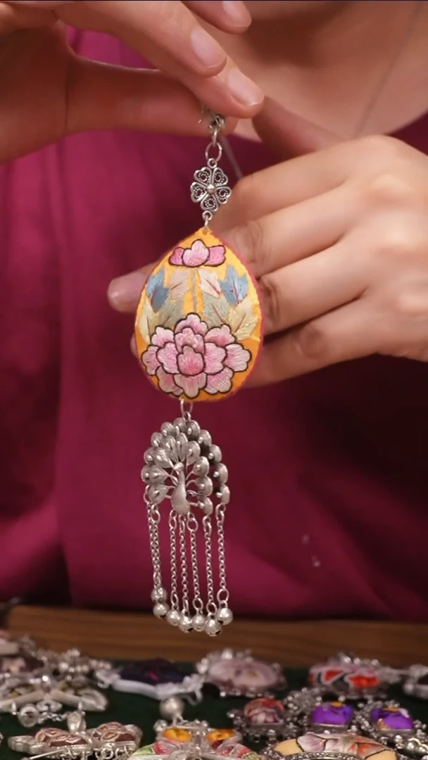 刺绣099   高吉文创  直播老绣