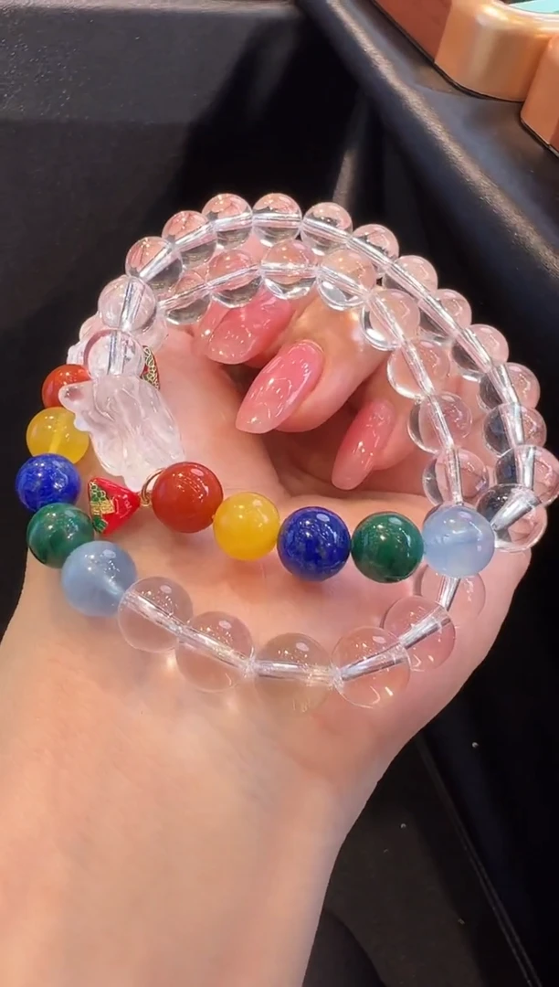 水晶手链未镶嵌手串
