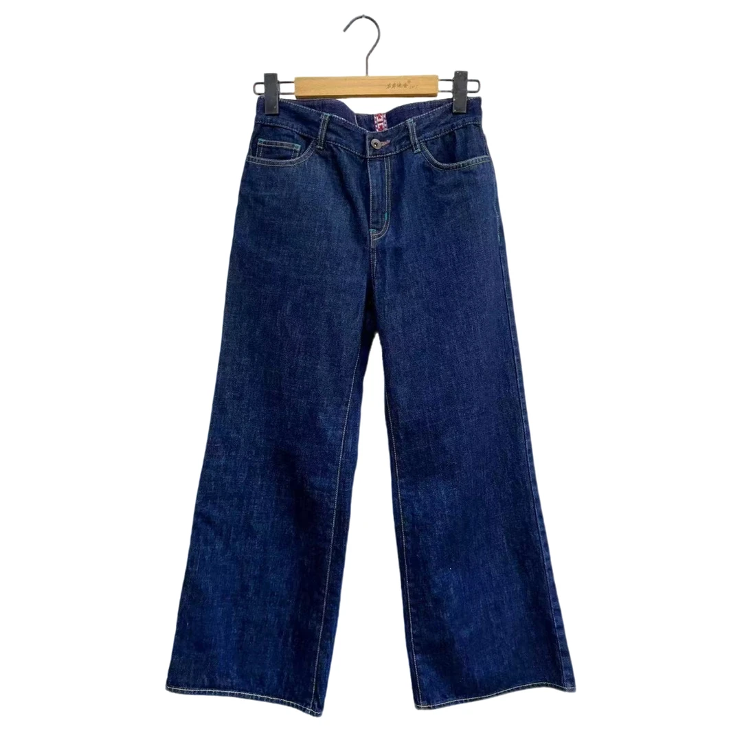 左岸迷香·贞琦坊 牛仔裤时尚休闲百搭宽松Z25SS3030