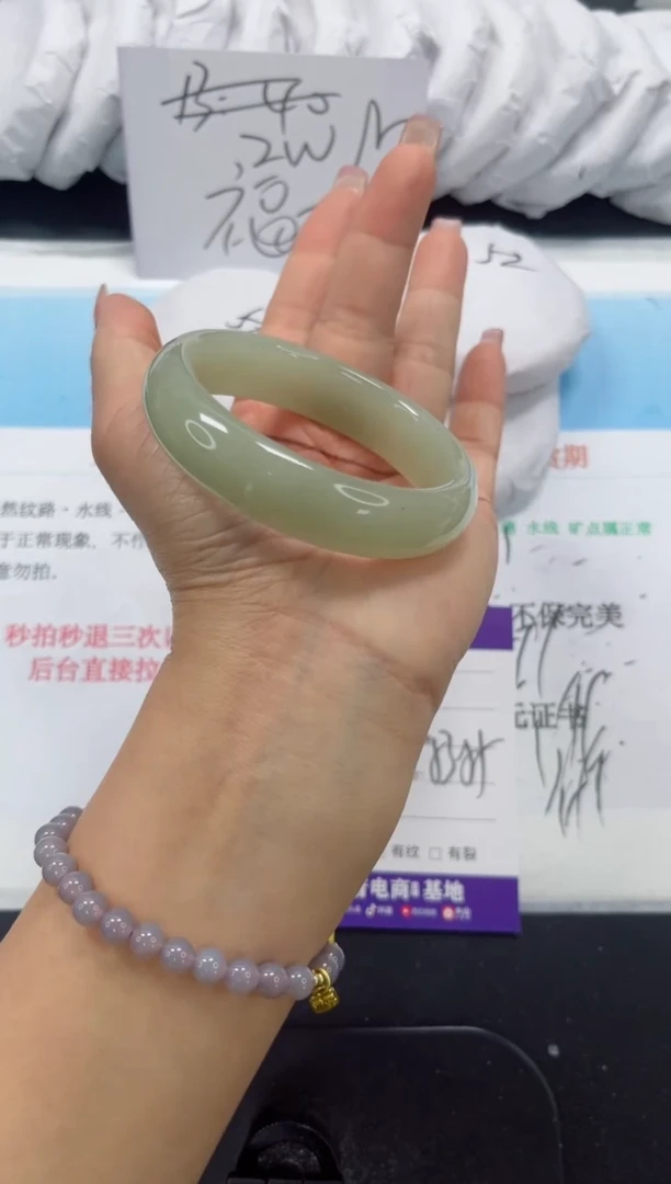 未镶嵌手镯石英质玉238-54.4