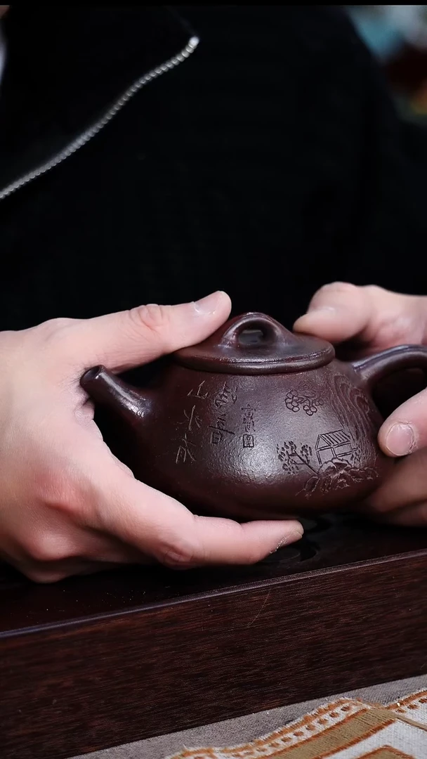 茶壶紫砂宜兴柴烧紫砂壶