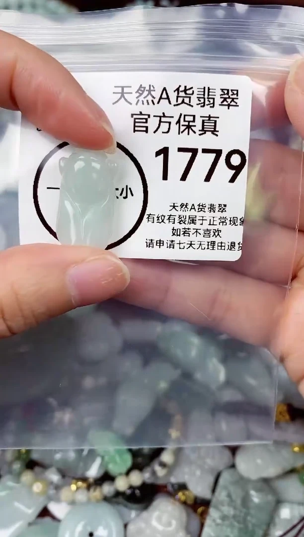 【闪购商品】翡翠颈饰未镶嵌天然A货翡翠1779