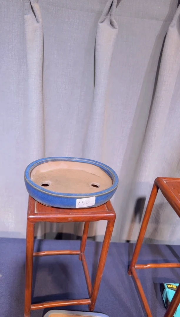 【闪购商品】蓝釉盆-V42