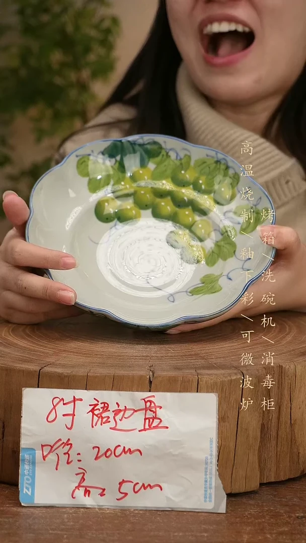 碗瓷景德镇手工手绘高温瓷釉下彩