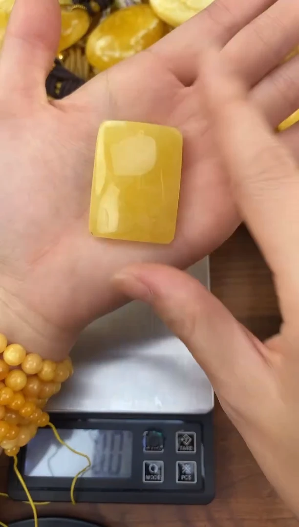 裸石琥珀未镶嵌天然蜜蜡琥珀