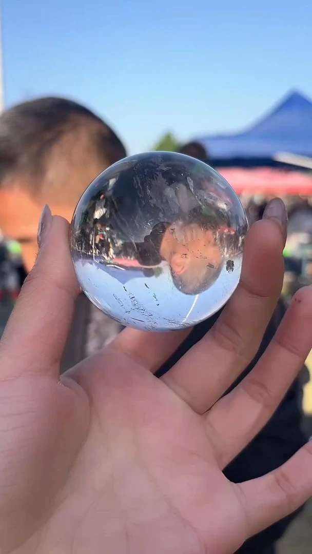 水晶球未镶嵌水晶天然多样性发一58mm