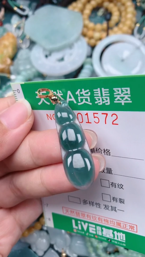颈饰未镶嵌翡翠.0001572