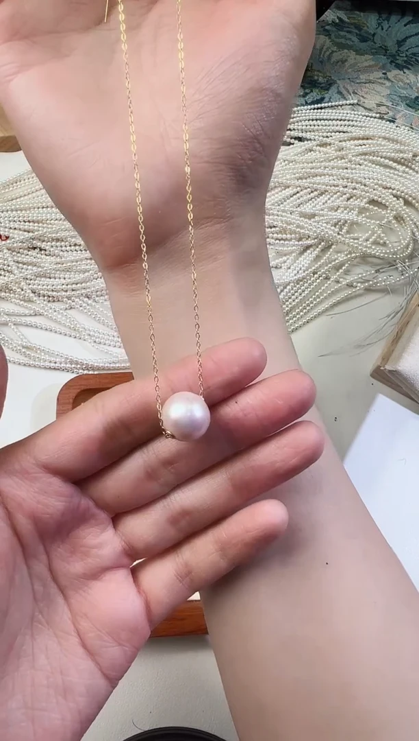 未镶嵌淡水珍珠11111天然珍珠项链